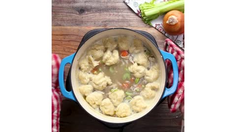 CHICKEN DUMPLINGS