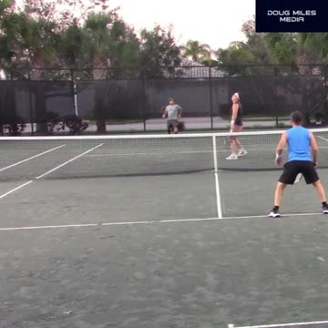 USING THE LOB TO WEAR DOWN THE OPPONENTS!