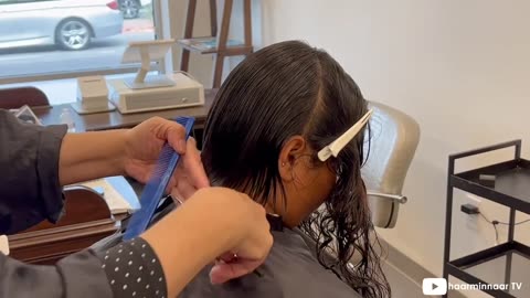Cute Indian girl wants a short haircut!