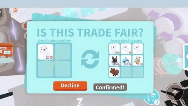 Trading neon frost dragon and mega lamb for loads of megasneon megas & neon legendarys