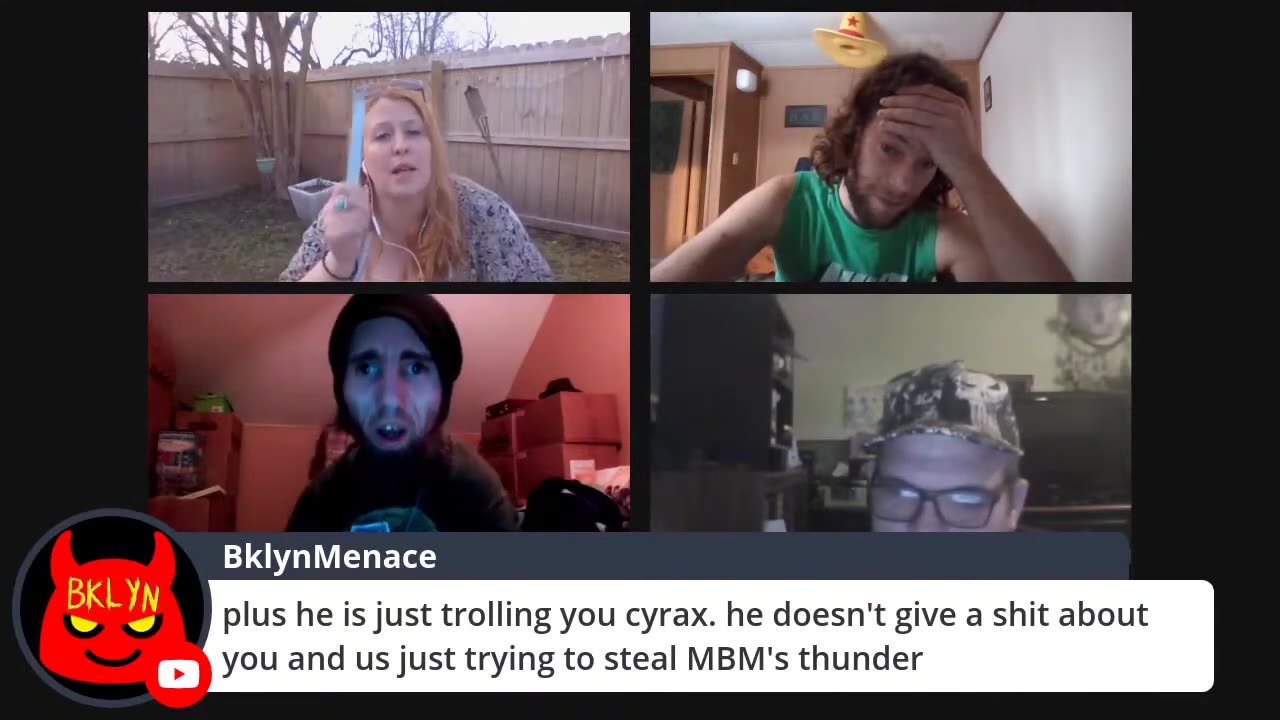 Cyrax on Courtney's Stream 2021-2-28