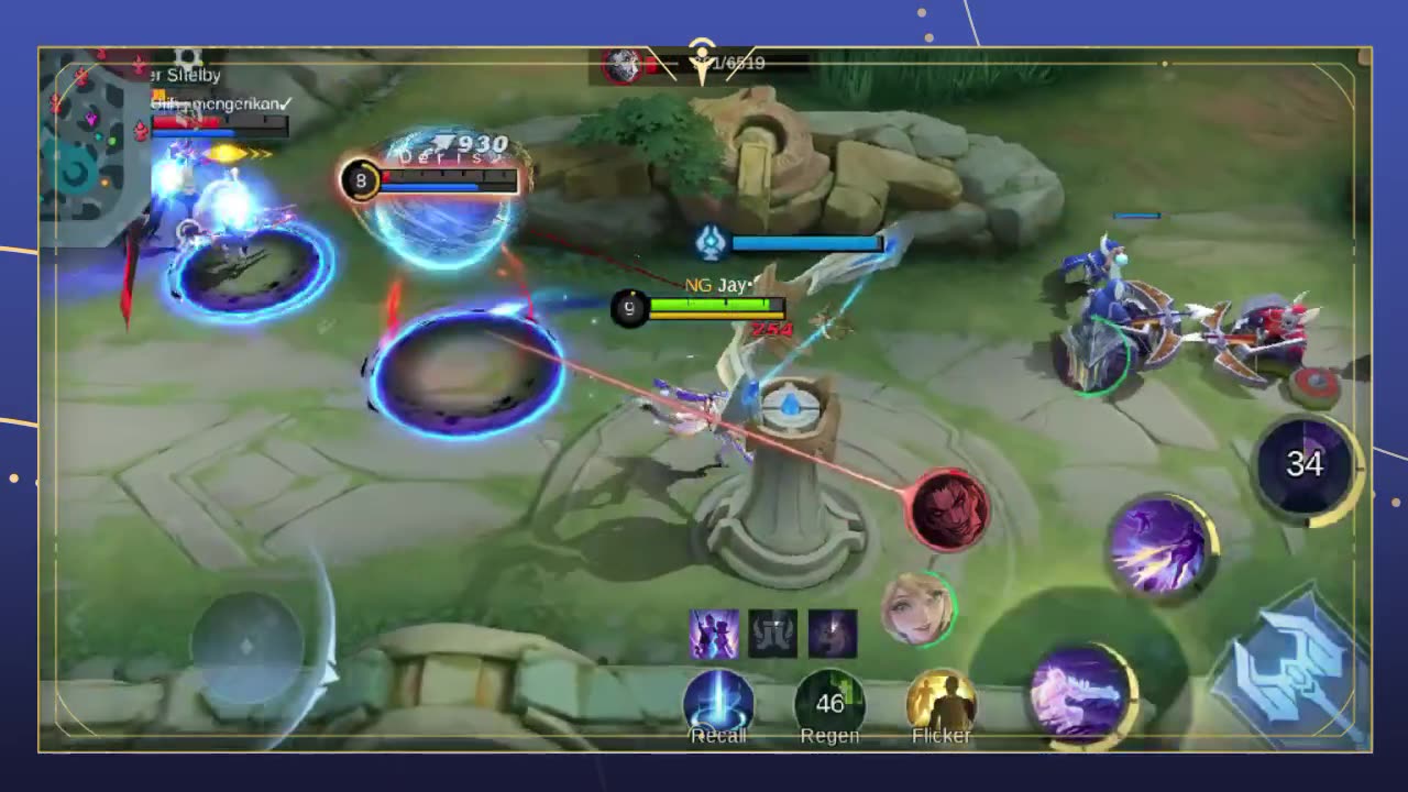 How to use Lesley mobile legend.
