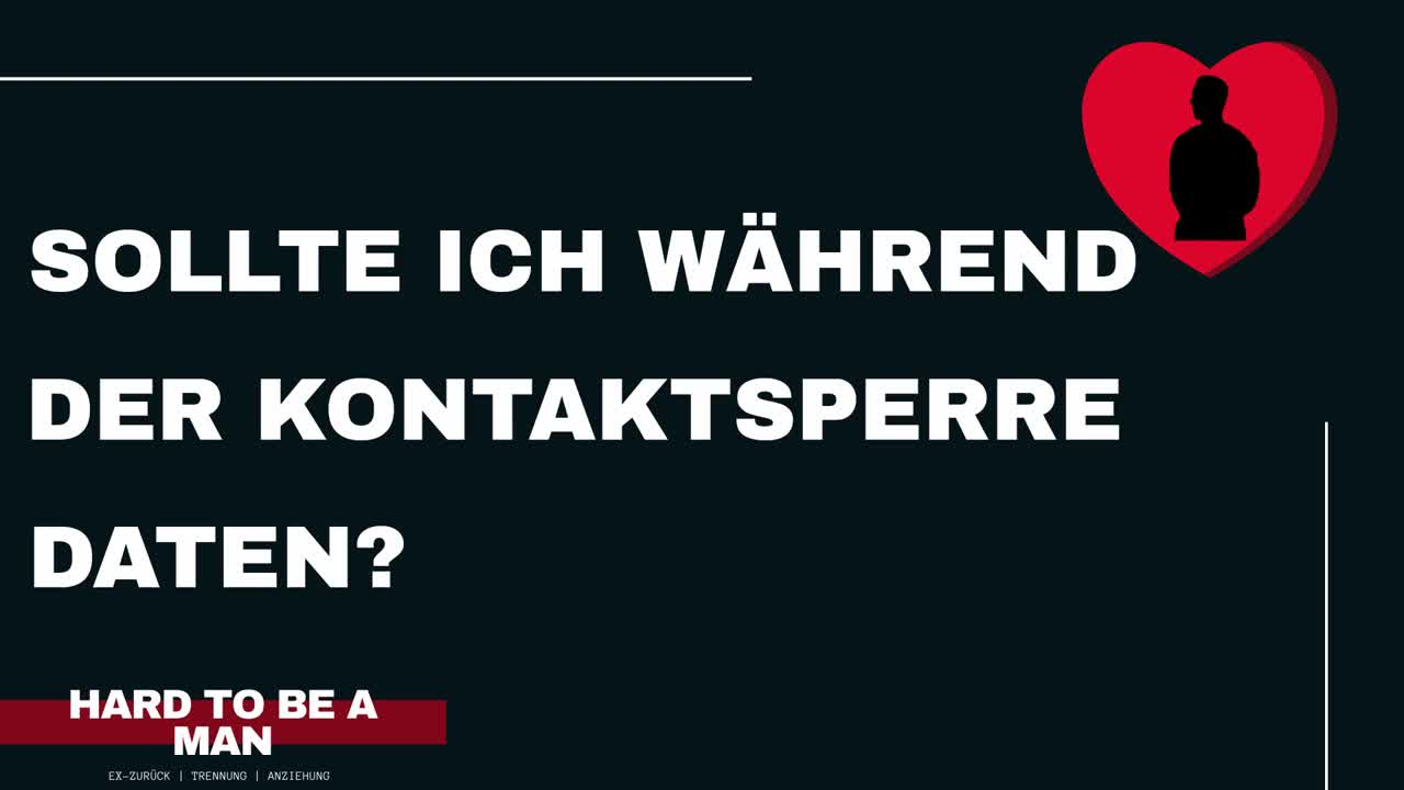 Sollte ich während der Kontaktsperre daten?