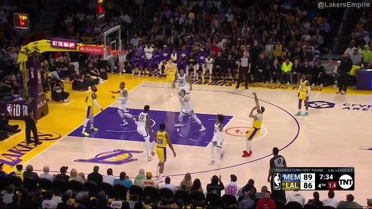 Lakers Team Highlights vs Grizzlies | Game 4