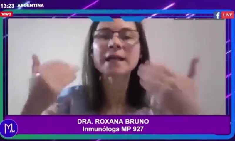 Dra. Roxana Bruno, Argentina