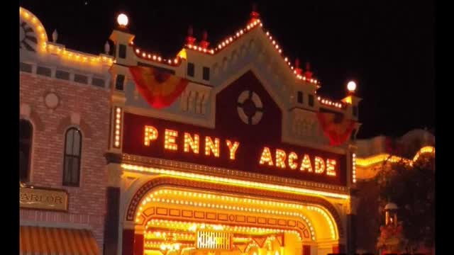 Main Street Penny Arcade--Disneyland History--1950's--TMS-539