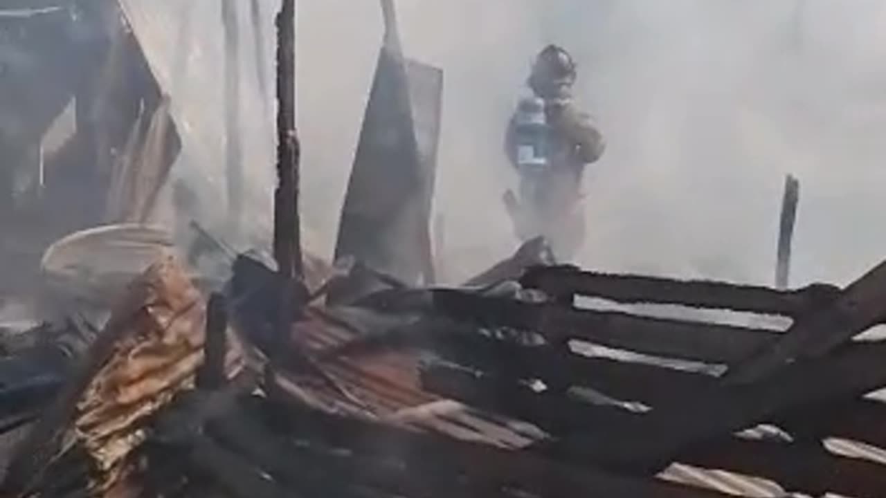 fuego en casa