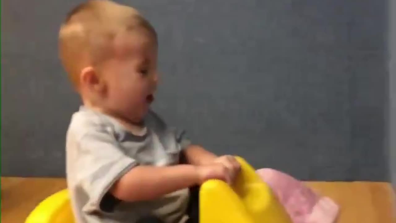 Slowmo Kid Crashes Into Wall