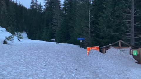 Potato Hill Sno-Park Trailhead – Willamette National Forest – Central Oregon – 4K