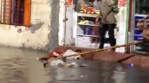 Today, four people died in Bangladesh due to power lines tripping while it was raining