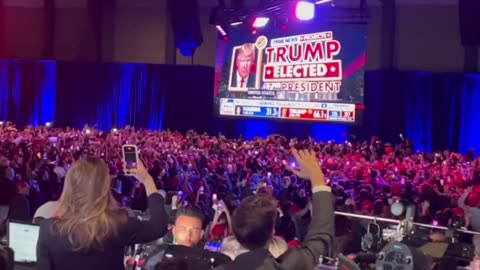 The Moment the US Presidential Election Was Called For Donald Trump