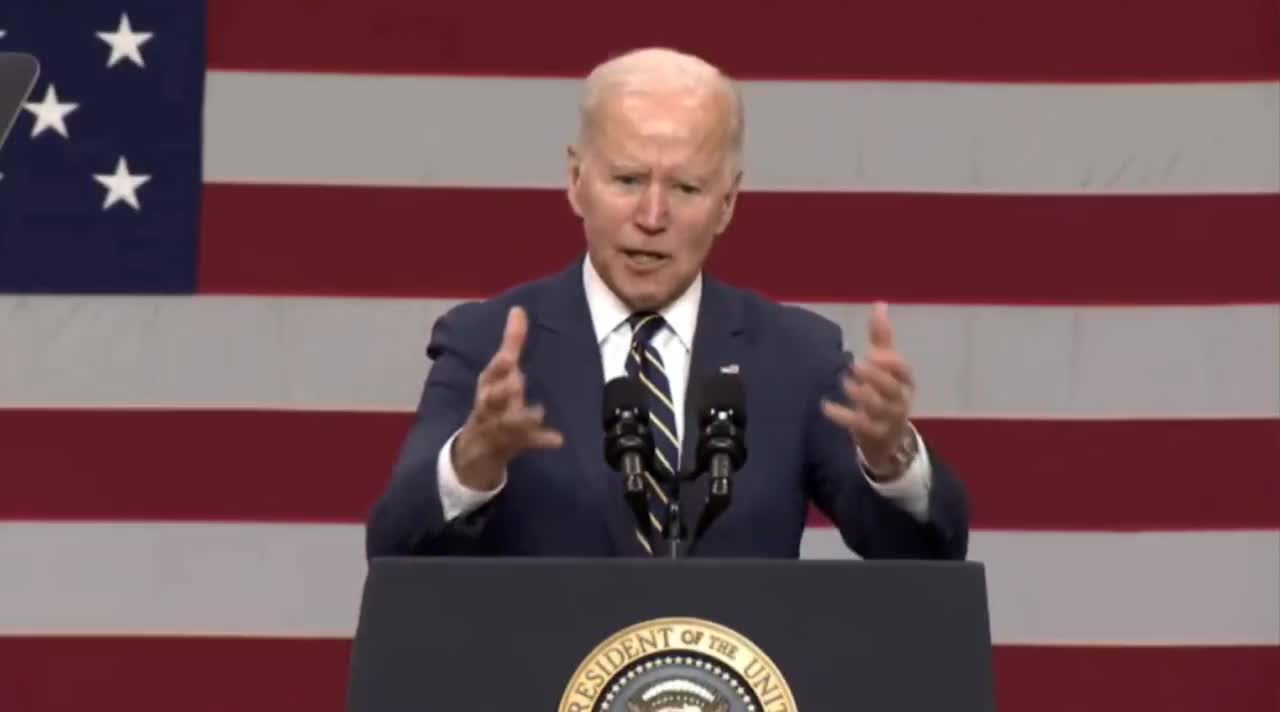BIDEN ERUPTS DURING PITTSBURGH INFRASTRUCTURE SPEECH ABOUT THE COST OF INSULIN