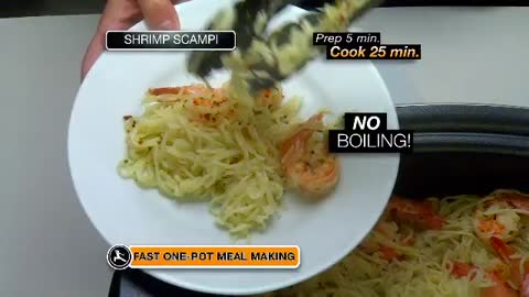 Ninja Cooking System_ Shrimp Scampi Recipe