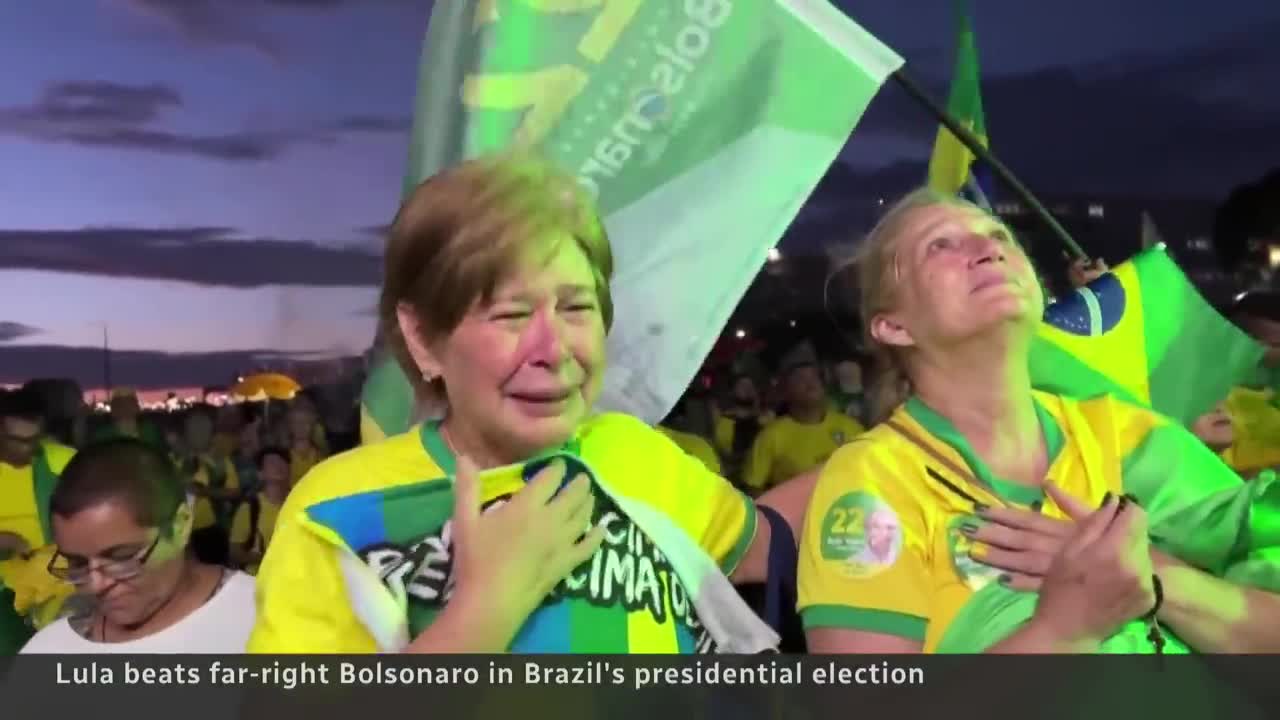 Lula wins Brazil’s presidential election, ousting incumbent Bolsonaro