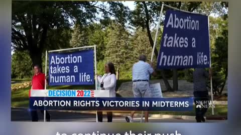 ABORTION RIGHTS VICTORIES IN MIDTERMS