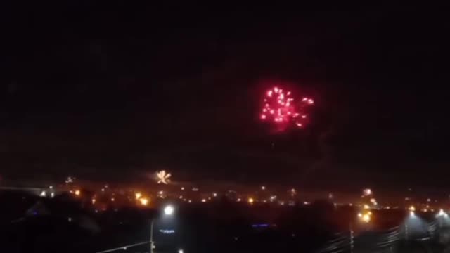Fireworks in Donetsk! Happy New Year 🎄🎉🎆