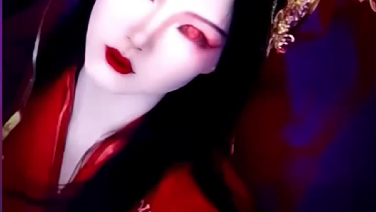 Chinese make up horror - amazing video