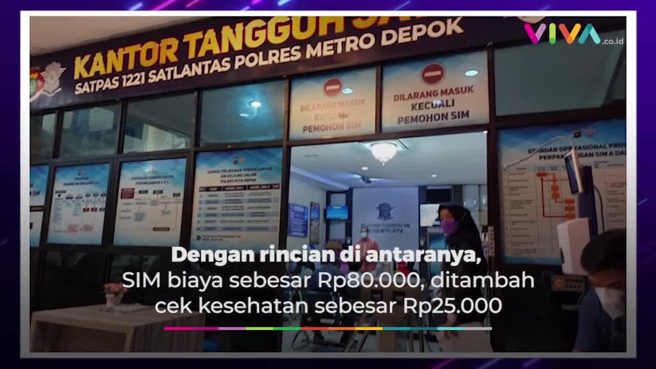 Kegaduhan Pungli saat Perpanjang SIM A di Polres Depok