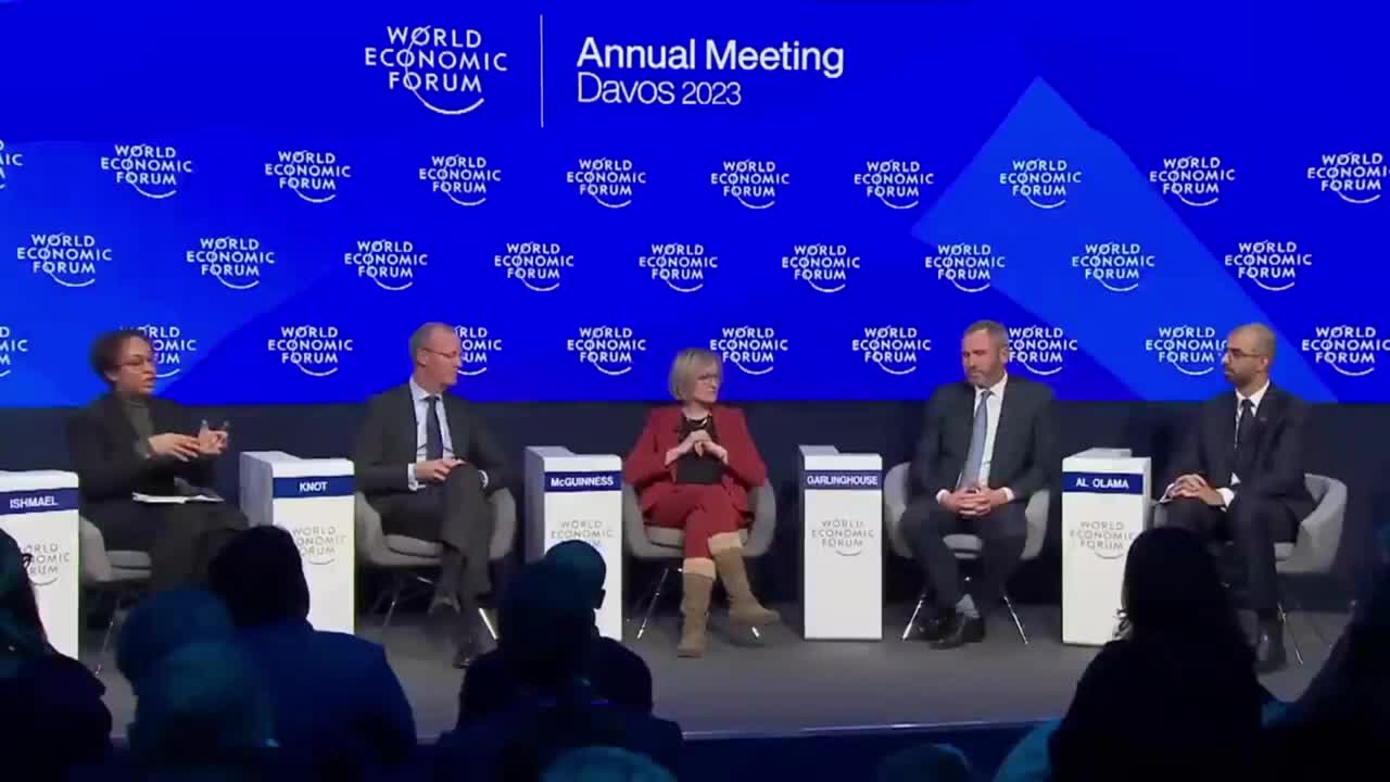 Brad Garlinghouse at WEF Davos discussing Crypto Regulations