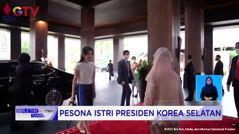 Cantik Bak Artis K-Pop, Istri Presiden Korea Selatan Jadi Pusat Perhatian #buletininewssiang 1511