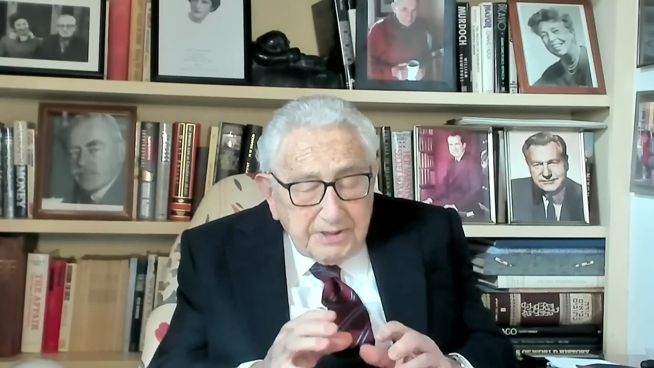 A Conversation with Henry Kissinger Historical Perspectives on War Davos 2023