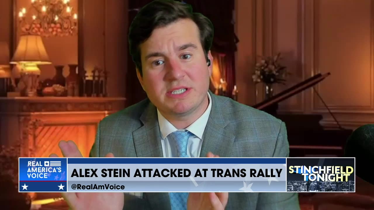 Alex Stein Attacked at Trans Event