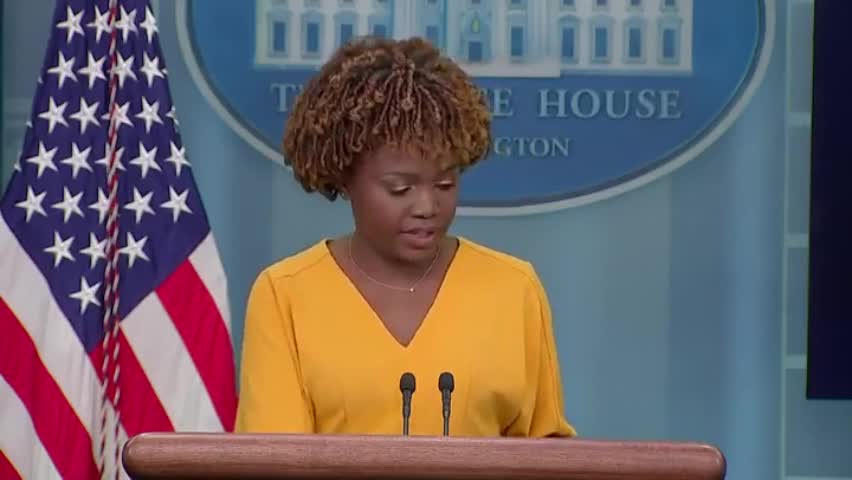 WH Press Sec Refuses To Answer Question About Hunter Biden