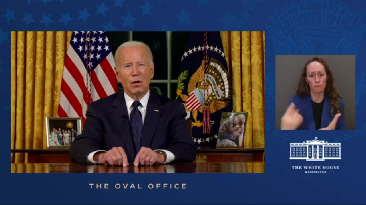 Breaking News: President Biden Addresses The Nation 10/23/23..