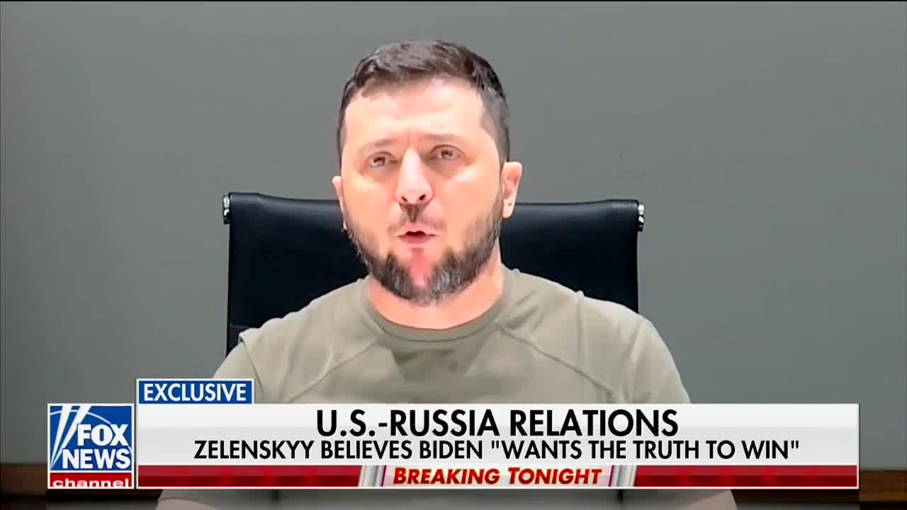 Zelenskyy Says Whether Biden Wants Ukraine To Win