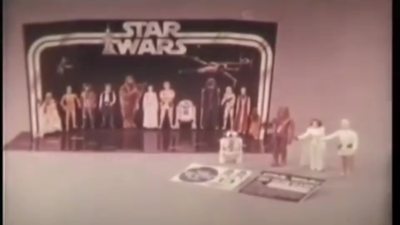 Star Wars 1977 TV Vintage Toy Commercial - Kenner Early Bird Offer Set