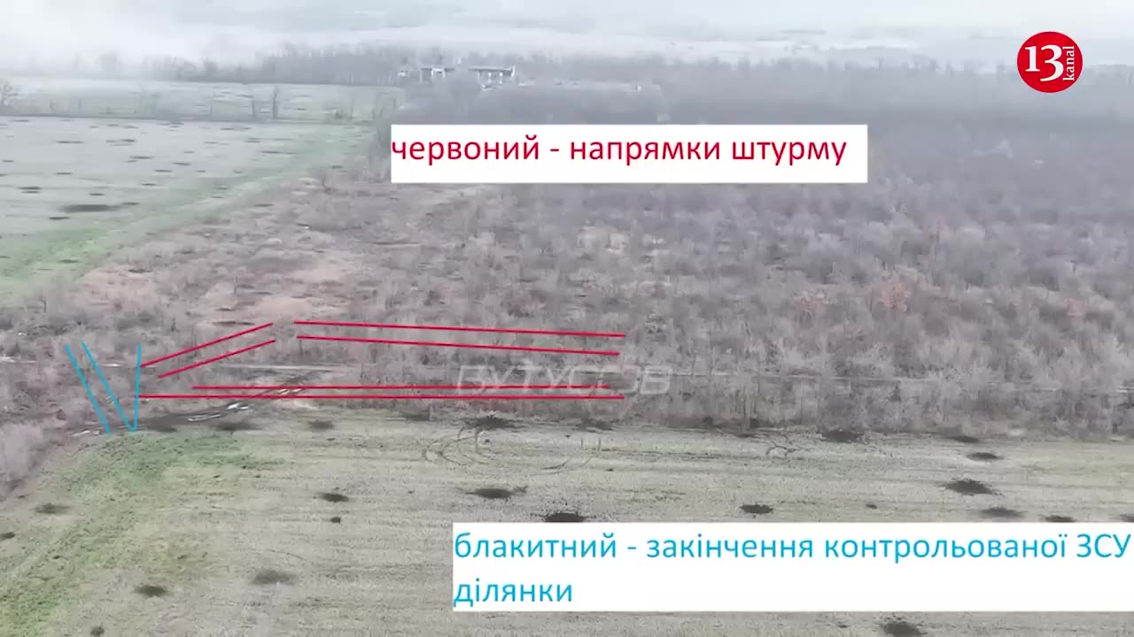 2 Ukrainian soldiers against 10 russian