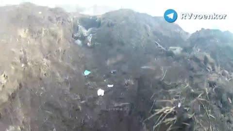 Destroyed Ukrainian Trenches