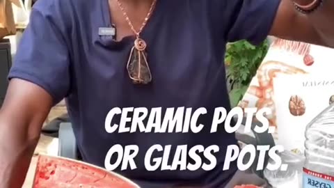Stop cooking in non stick pot