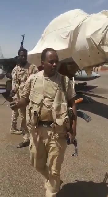 The RSF reportedly took control of the airport.