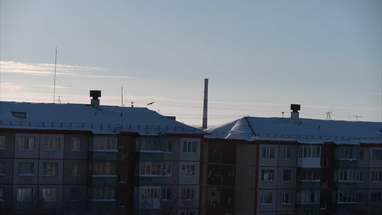 A first 4k video from Vorkuta city