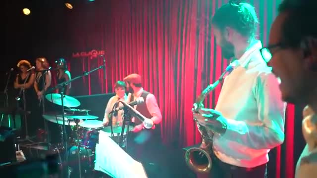 8-year-old drummer plays Liquid Lunch with Free Shots (Caro Emerald cover)