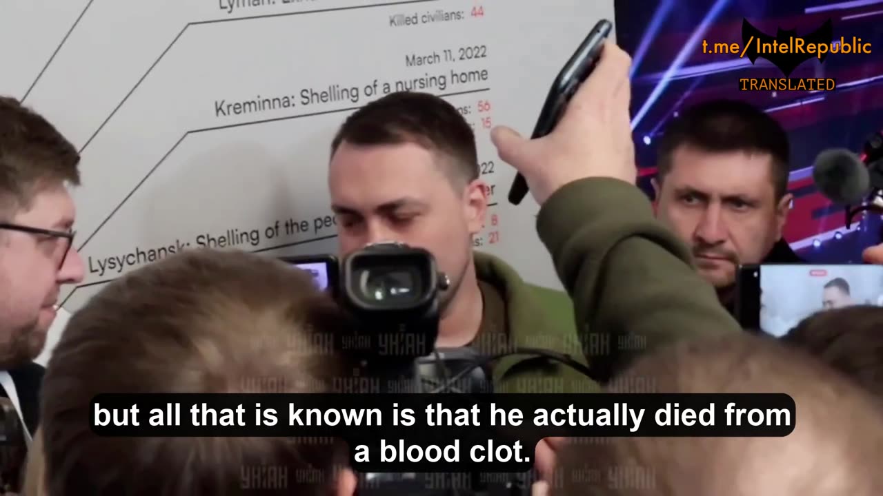 KIEV INTELLIGENCE STATES NAVALNY DIED OF BLOOD CLOT