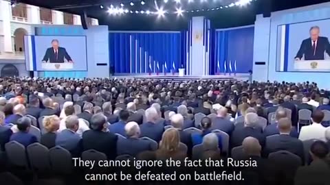 🇷🇺 Russian President Putin says "the west is controlled by satanic pedophiles."