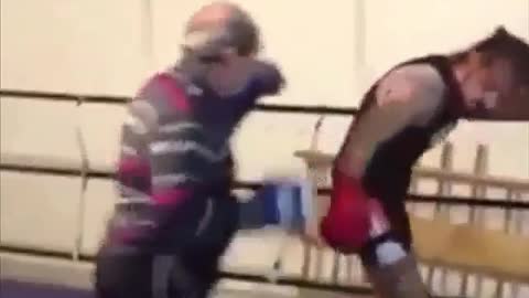 A healthy boxing match