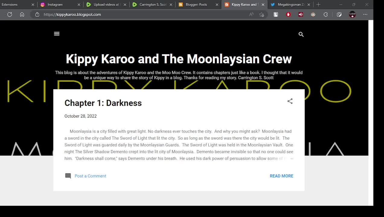 Why I Made a Blog for My Fictional Story