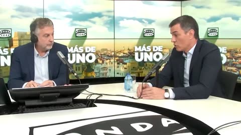 Pedro Sánchez pasando verguenza en Onda Cero