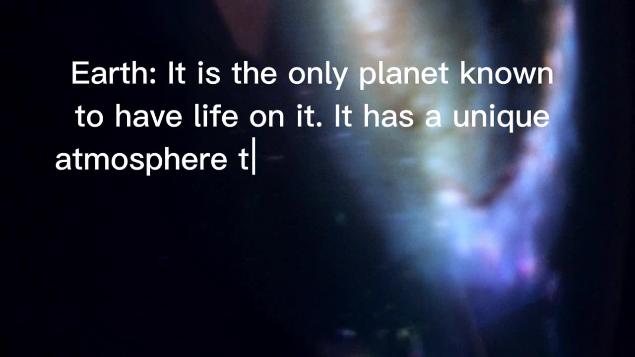 Planet Facts #1