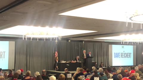 Dave Reichert speaks at the King County Convention 2024