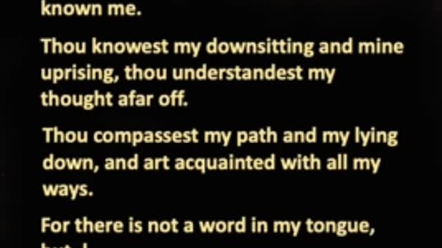 Psalm 1| Song of David