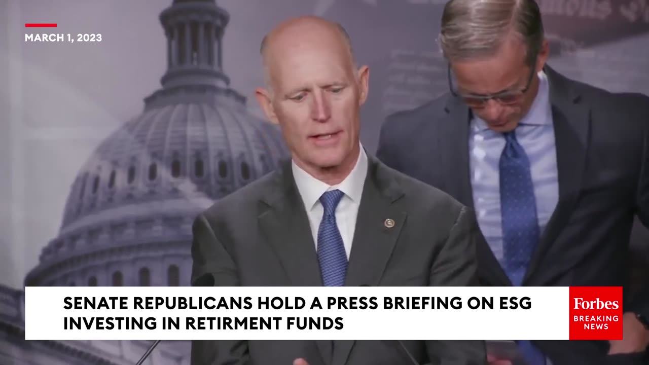 'Just A Give-In To The Radical Left'- GOP Senator Rips Biden ESG Rule For Retirement Funds