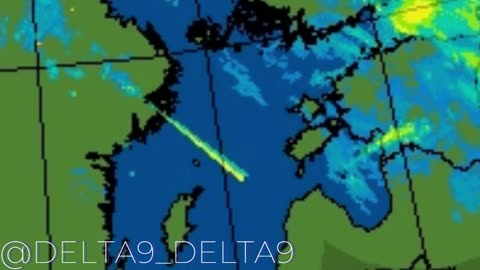 catching a straight line pulse anomaly over Sweden 13.12.24