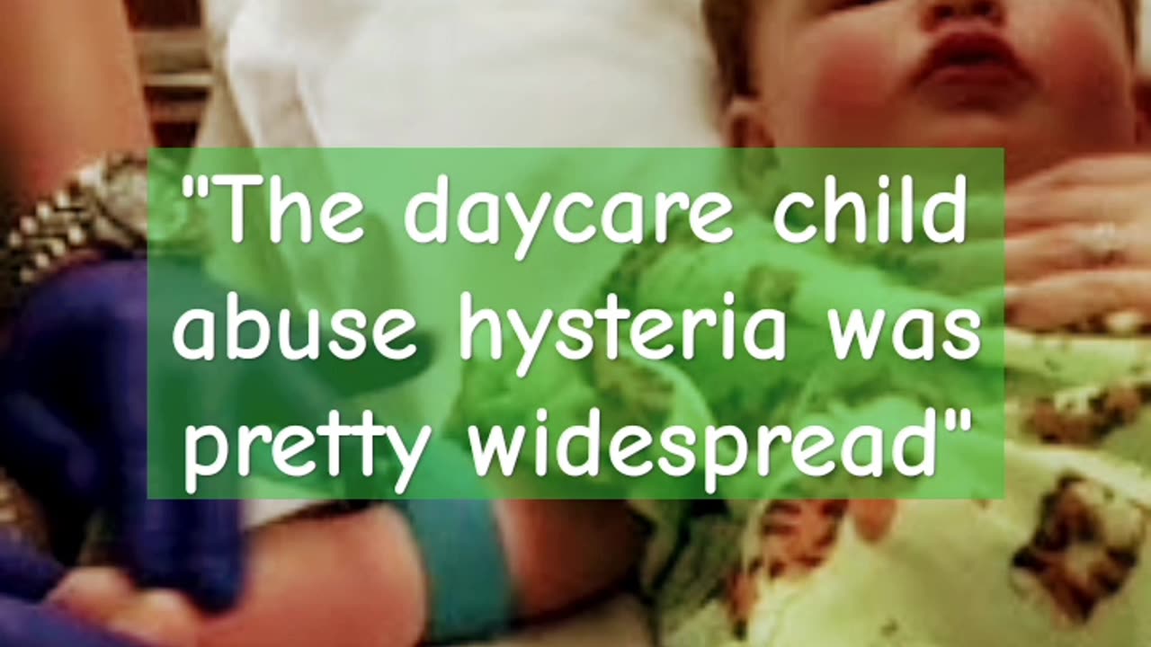 RABBIT HOLES & TOBACCO BOWLS - VOL. 853: THE DAYCARE CHILD ABUSE HYSTERIA