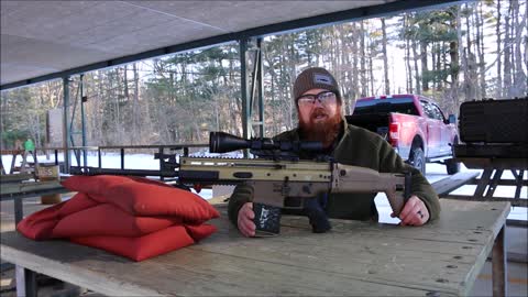 Scar 17S at the Range