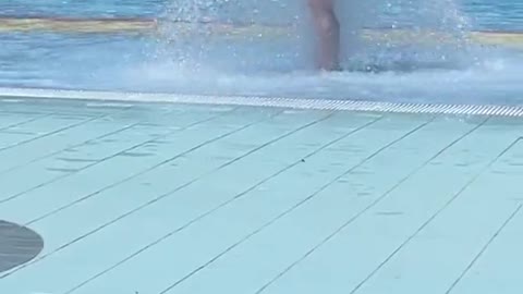 Grandma's Enjoying Fountain Stay a While