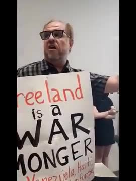 Canadians vs war mongering Trudeau Freeland Gov. @NetworkCanada, Sept 22 ,2019